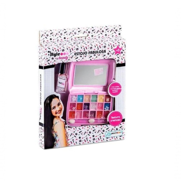 Encontraproduto.com.br - My Style Estojo De Maquiagem Fabuloso Multikids Br1331