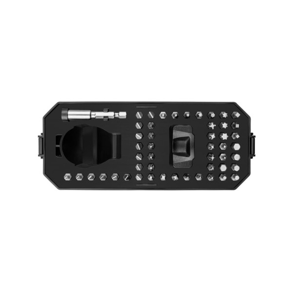 Encontraproduto.com.br - Parafusadeira Angular Michelin 4v + Kit 50 Bits + Led Auxiliar + Lanterna Led - MI001