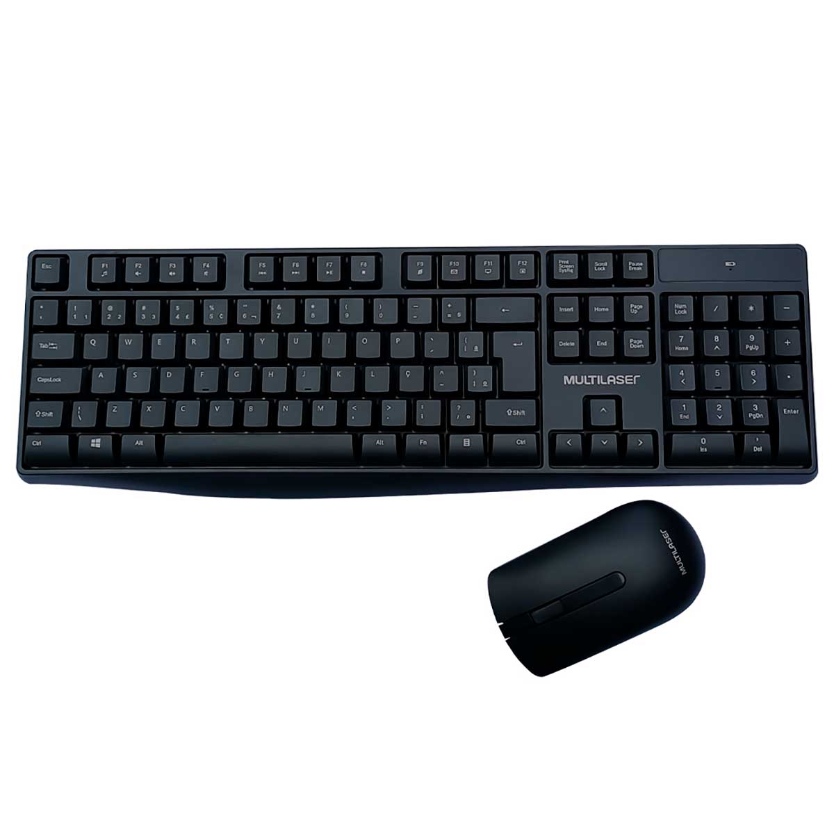 Encontraproduto.com.br - Teclado e Mouse sem Fio USB TC270 Multilaser
