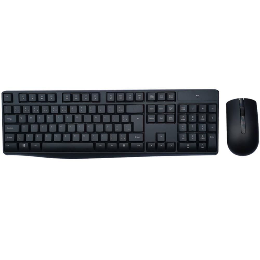 Encontraproduto.com.br - Teclado e Mouse Sem Fio Cs100 Pto Tc269 Multilaser