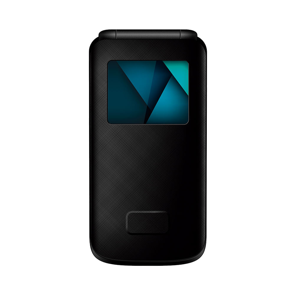 Encontraproduto.com.br - Celular Flip Vita Lite Dual Chip Rádio FM + MP3 + Bluetooth 2.1 Preto Multilaser - P9142