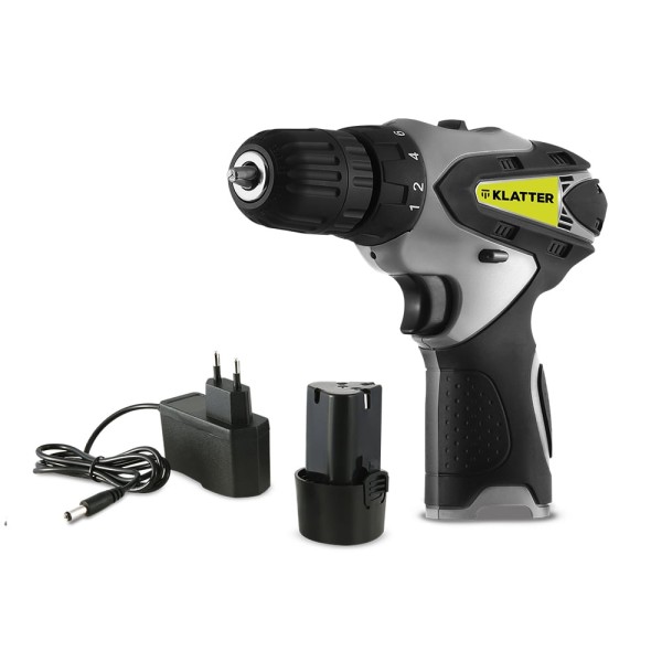 Encontraproduto.com.br - Parafusadeira Furadeira 12v Maleta com Ferramentas e Acessórios Klatter - MV073