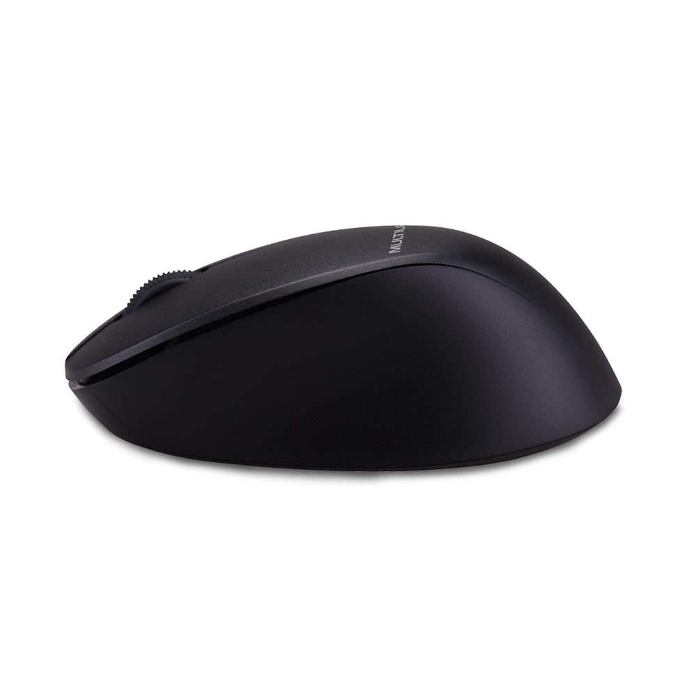 Encontraproduto.com.br - Combo Teclado e Mouse Multimidia Sem Fio 2.4Ghz Usb Preto com Apoio para Smartphones Multilaser - TC280