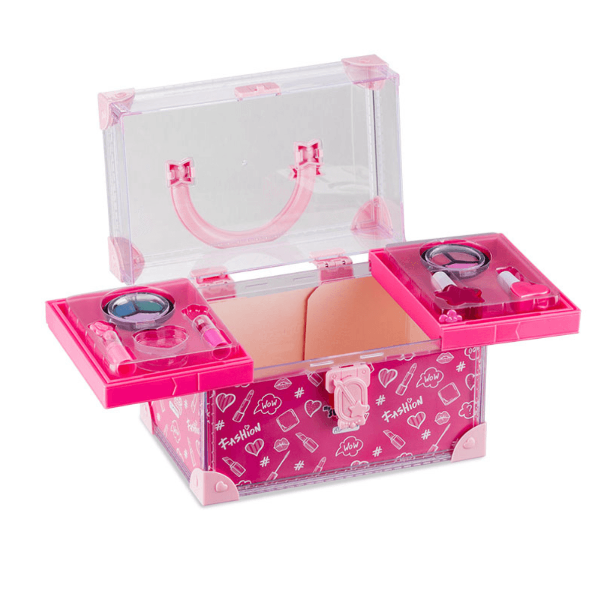 Encontraproduto.com.br - Maleta - Maquiagem Infantil My Style Beauty - MULTIKIDS