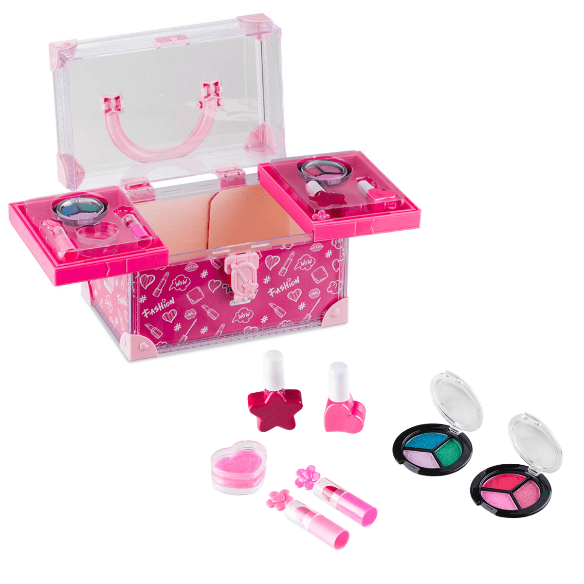 Encontraproduto.com.br - Maleta - Maquiagem Infantil My Style Beauty - MULTIKIDS