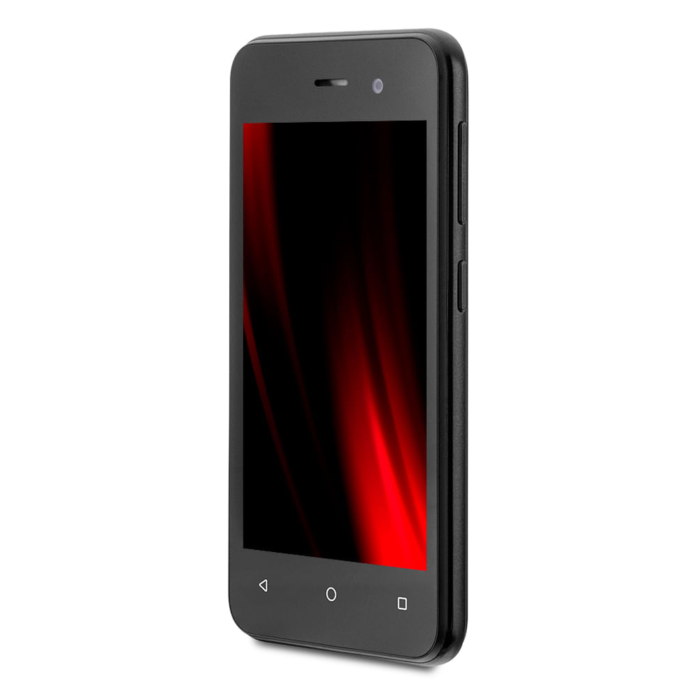 Encontraproduto.com.br - Smartphone Multi P9146 E Lite 2 32GB Preto 3G -1G Traseira 2MP + Selfie 2MP Tela 4.0