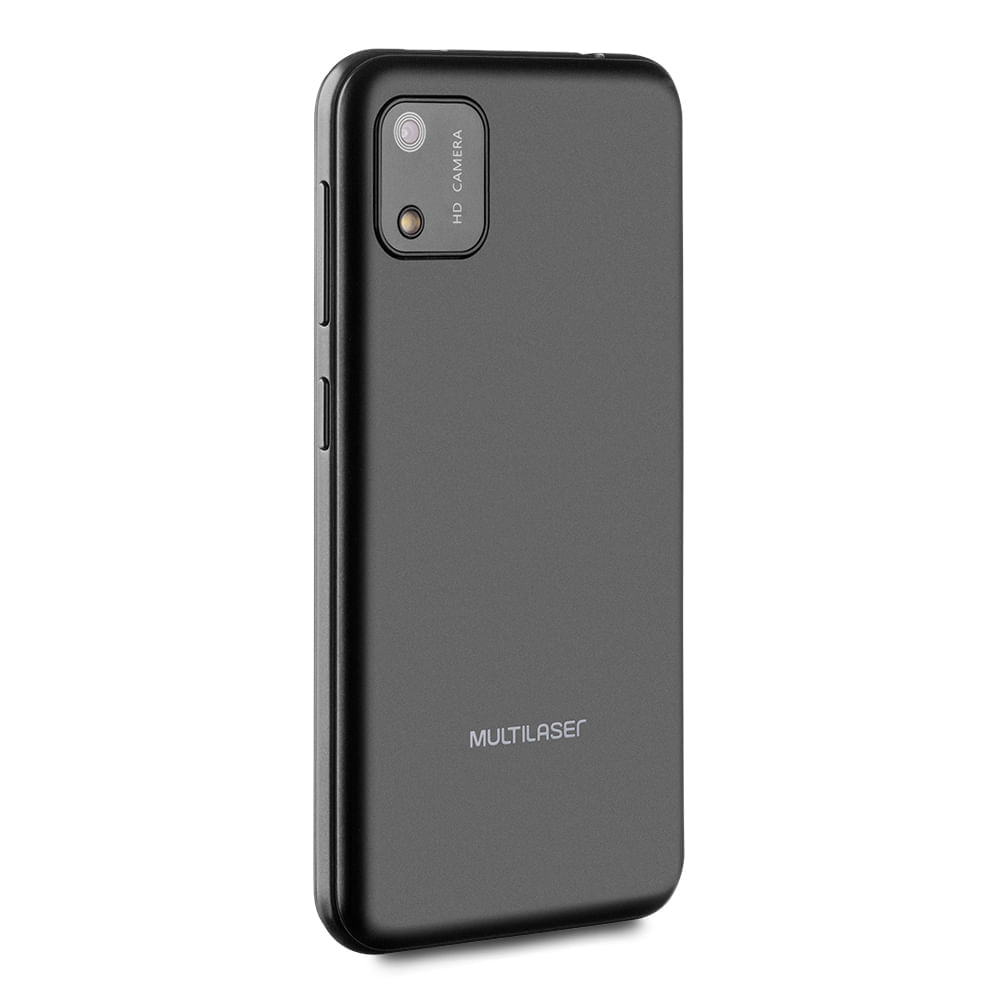 Encontraproduto.com.br - Smartphone Multi P9146 E Lite 2 32GB Preto 3G -1G Traseira 2MP + Selfie 2MP Tela 4.0