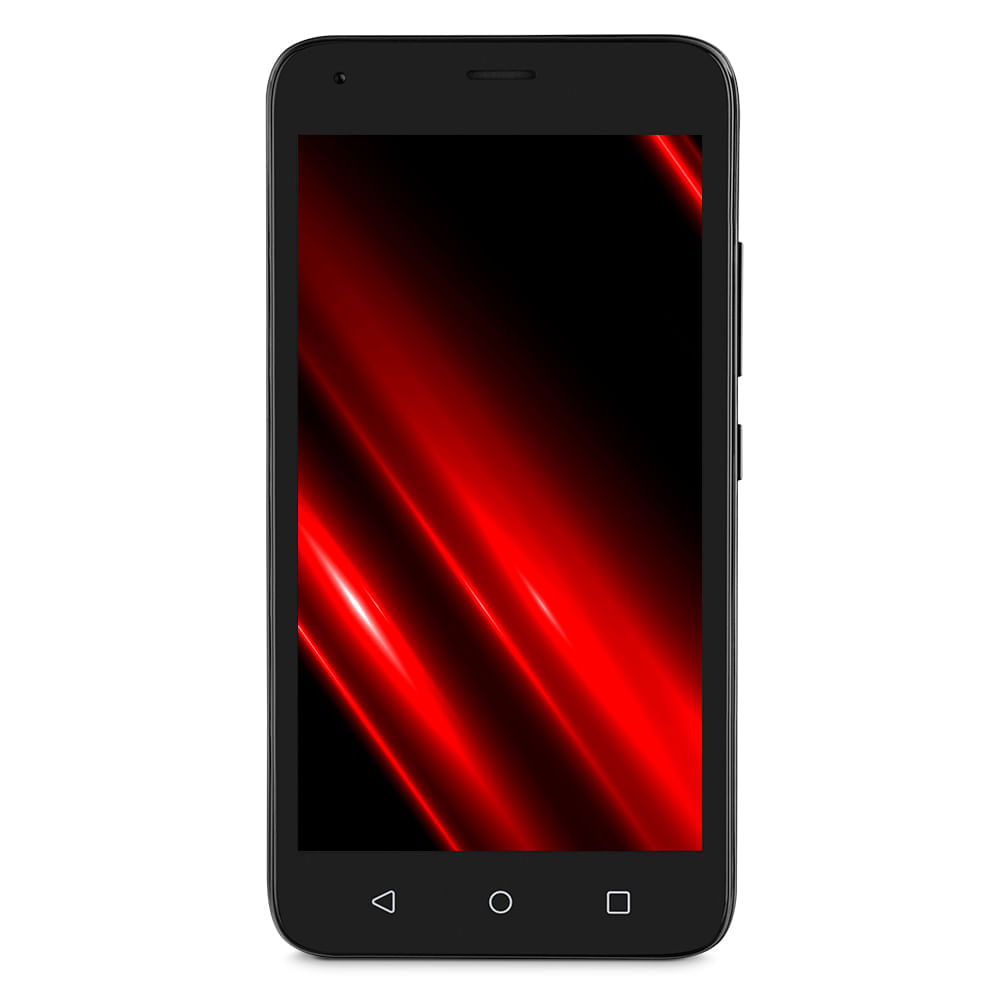 Encontraproduto.com.br - Smartphone Multilaser E Pro 4G 32GB Wi-Fi 5.0 pol. Dual Chip 1GB RAM Câmera 5MP + 5MP Android 11 (Go edition) Quad Core - Preto - P9150 P9150
