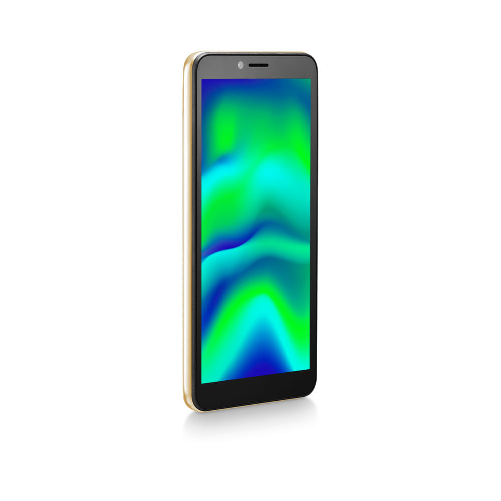 Encontraproduto.com.br - Smartphone F Pro 2 32 GB + 1GB RAM 4G Tela LDC 5.5 Câmera Traseira 8 MP + 5MP Câmera Frontal Processador Quad Core Dourado Multilaser - P9153