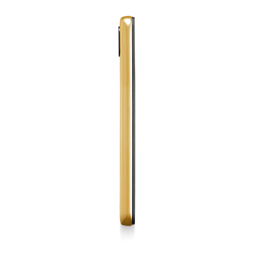 Encontraproduto.com.br - Smartphone F Pro 2 32 GB + 1GB RAM 4G Tela LDC 5.5 Câmera Traseira 8 MP + 5MP Câmera Frontal Processador Quad Core Dourado Multilaser - P9153