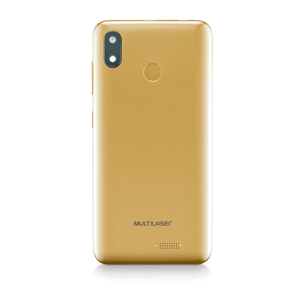 Encontraproduto.com.br - Smartphone F Pro 2 32 GB + 1GB RAM 4G Tela LDC 5.5 Câmera Traseira 8 MP + 5MP Câmera Frontal Processador Quad Core Dourado Multilaser - P9153