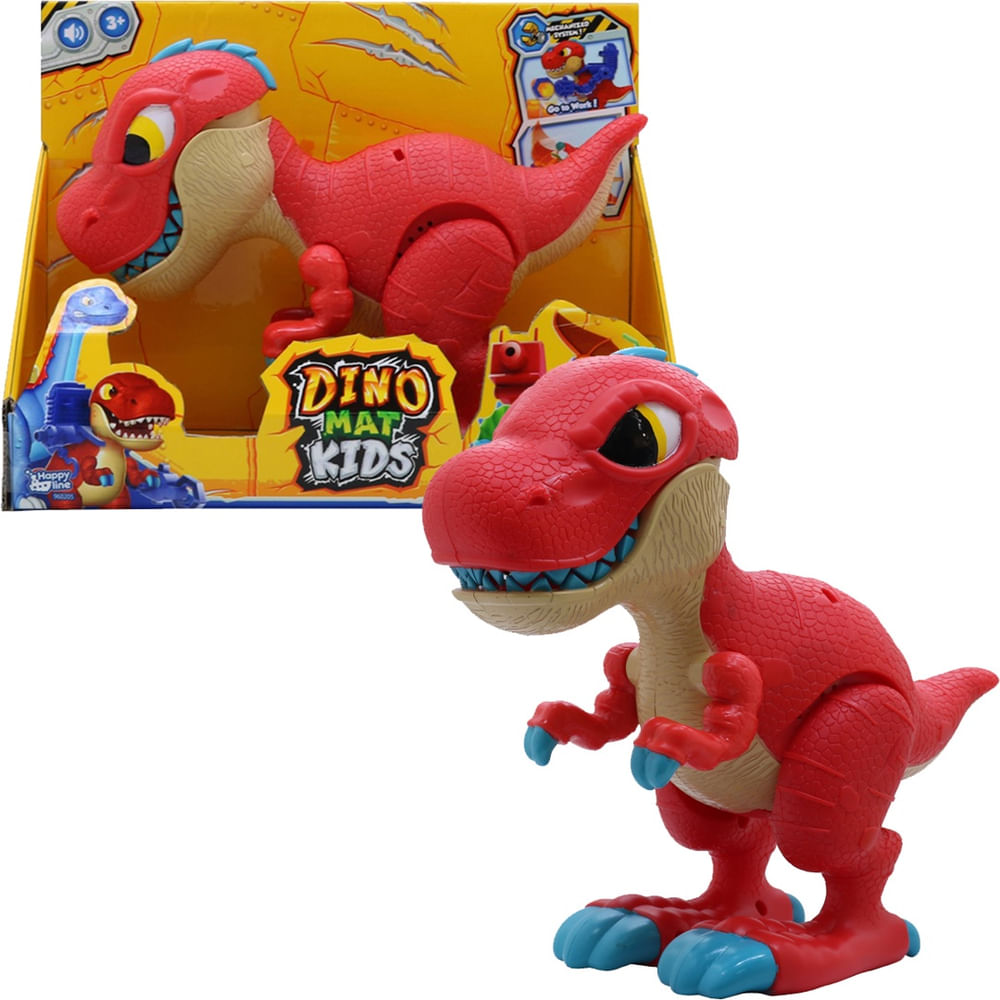 Encontraproduto.com.br - Jurassic Fun Junior T-Rex Com Som Multikids - BR1468
