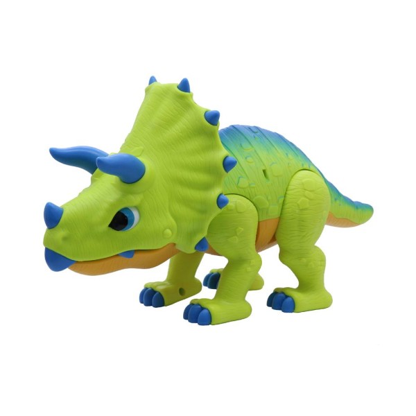 Encontraproduto.com.br - Jurassic Fun Junior - Triceraptor Com Som MULTIKIDS