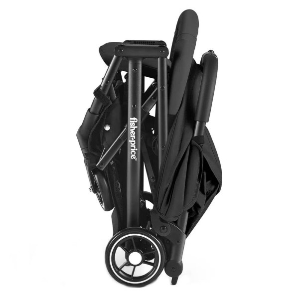Encontraproduto.com.br - Carrinho De Passeio Para Bebê Compacto 15kgs Fisher Price Preto
