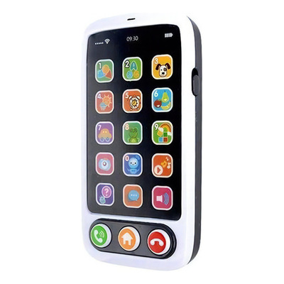 Meu Primeiro Smartphone Com Som Multikids Baby Branco