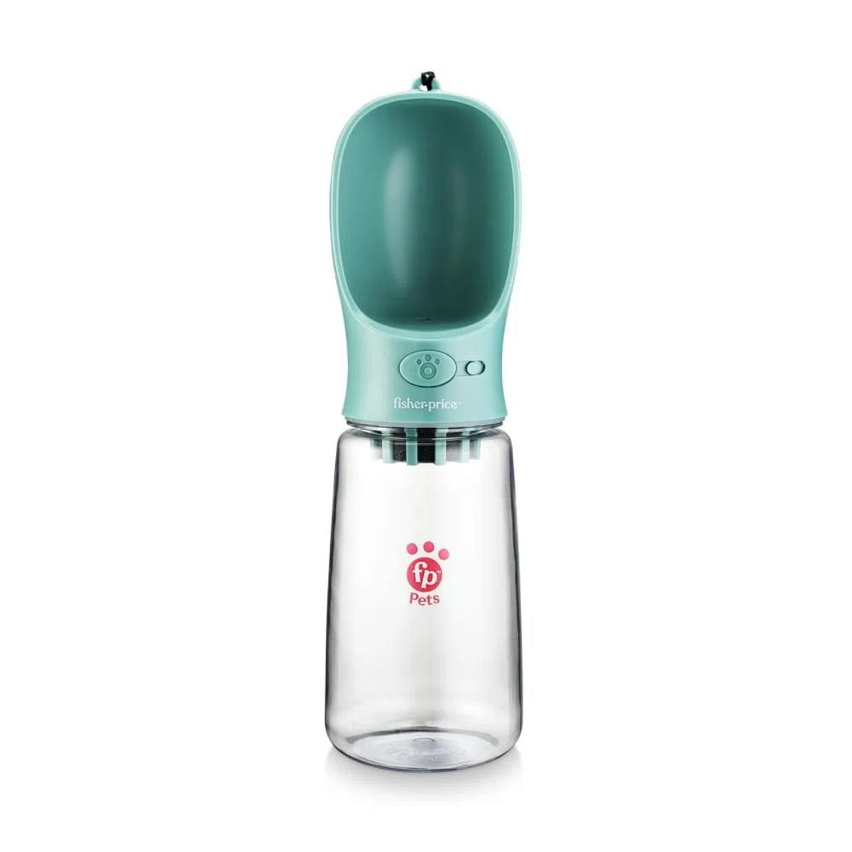 Encontraproduto.com.br - Garrafa Portátil 550ml Verde com Filtro de Carvão Ativado Fisher Price - Multilaser