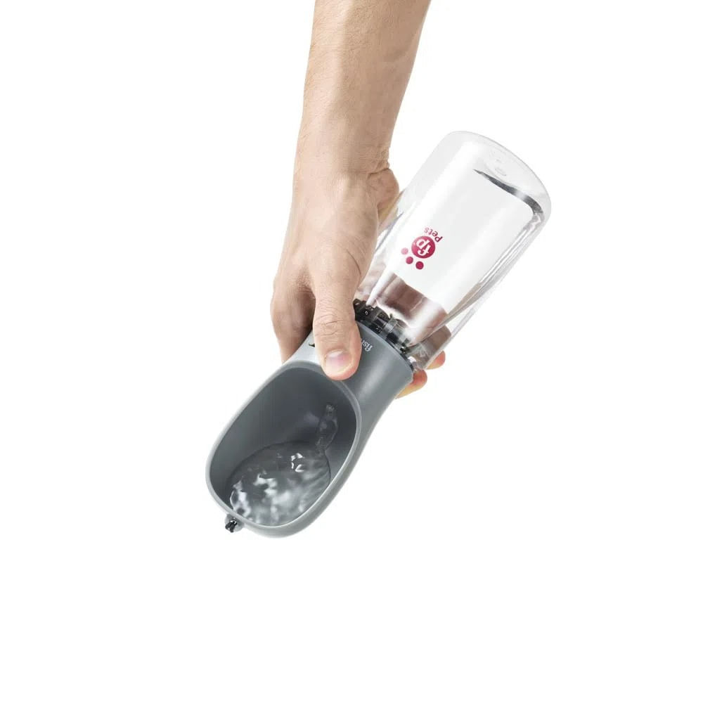 Encontraproduto.com.br - Garrafa Portátil 550ml Cinza Com Filtro De Carvão Ativado Fisher Price - Multilaser