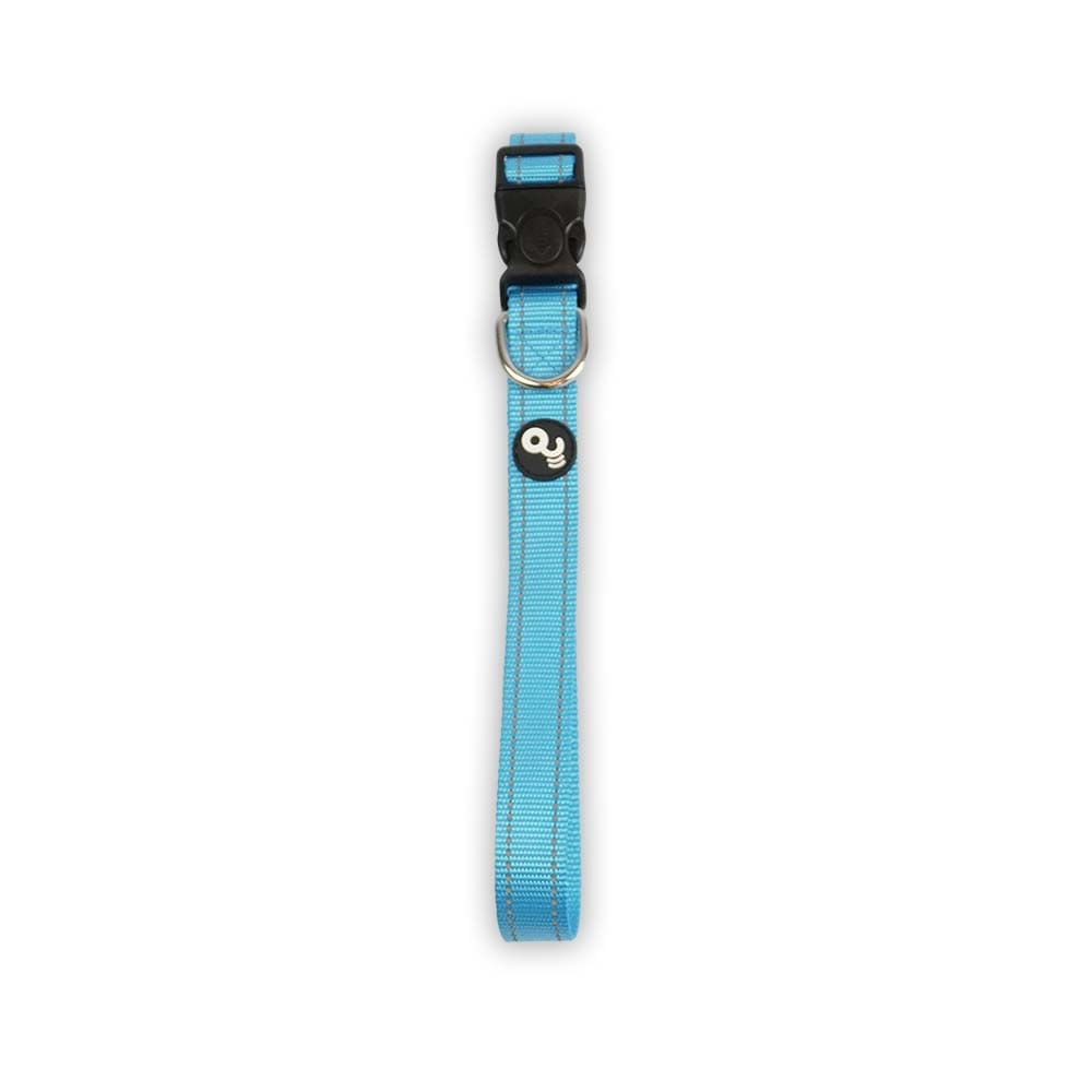 Encontraproduto.com.br - Coleira Reflexiva Azul Mimo Tam. M Mimo - PP072 PP072
