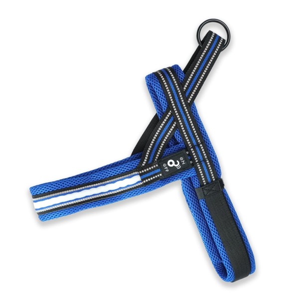 Encontraproduto.com.br - Peitoral LED 3 Funções Azul Tam. M Mimo - Multilaser