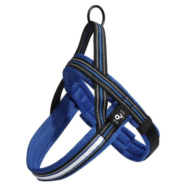 Encontraproduto.com.br - Peitoral LED 3 Funções Azul Tam. M Mimo - Multilaser