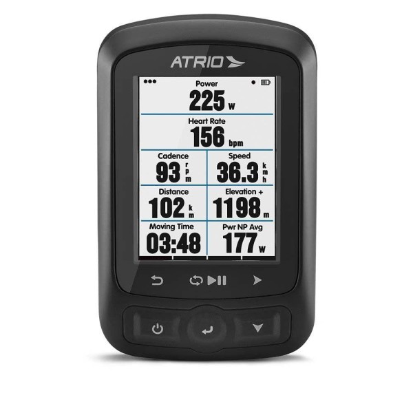 Gps New Titanium C/ Cinta Cardíaca/Sensor De Cadência Preto