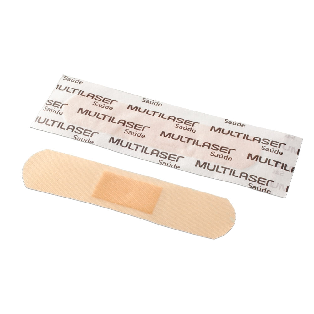 Encontraproduto.com.br - Curativo Tradicional - Caixa Com 8 - Multilaser Saúde - HC490
