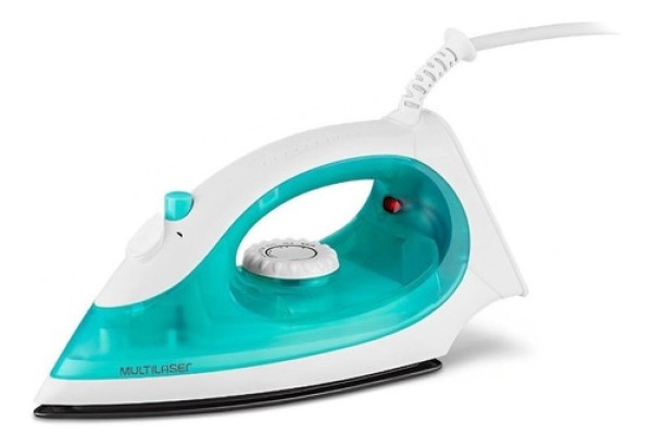 Ferro De Passar Seco Ho316 A Vapor Base De Cerâmica Multi Azul 110v