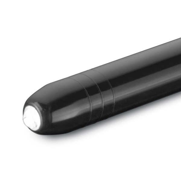 Encontraproduto.com.br - Lanterna Clínica Luz LED Branca Preto Multi Saúde - HC572