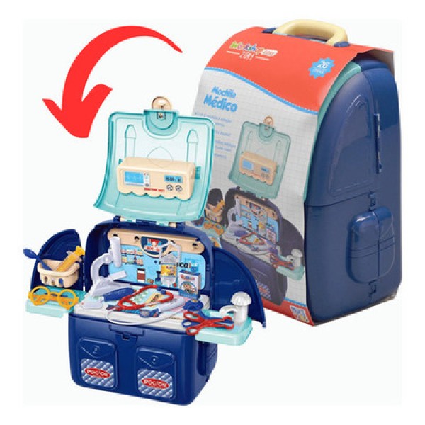 Workshop Jr. Mochila Médico Com Acessórios Multikids - BR1669
