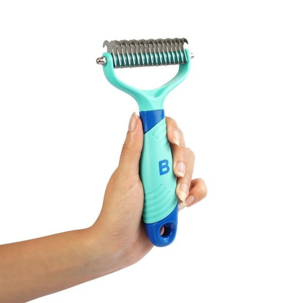 Encontraproduto.com.br - Escova Desemboladora Blue Xô Pelos - Blue - PP349