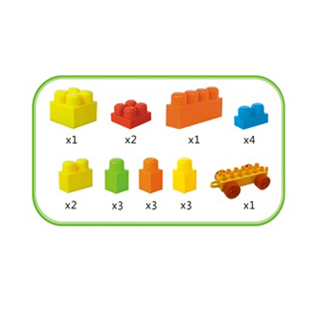 Encontraproduto.com.br - Cubos - Cubic Banco 3 EM 1 MULTIKIDS