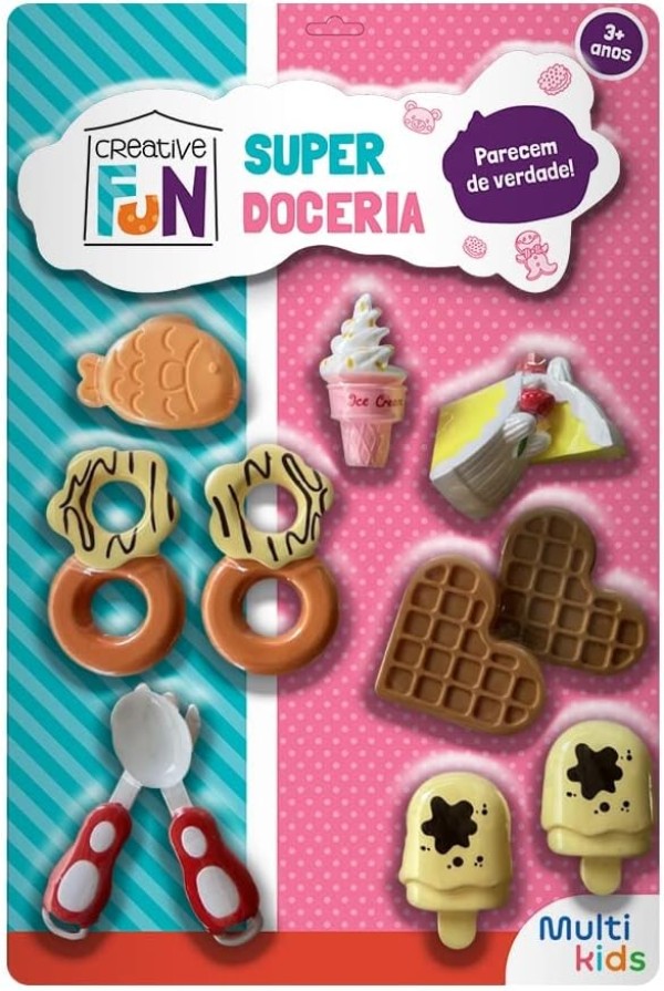 Kit Super Doceria - Creative Fun MULTIKIDS