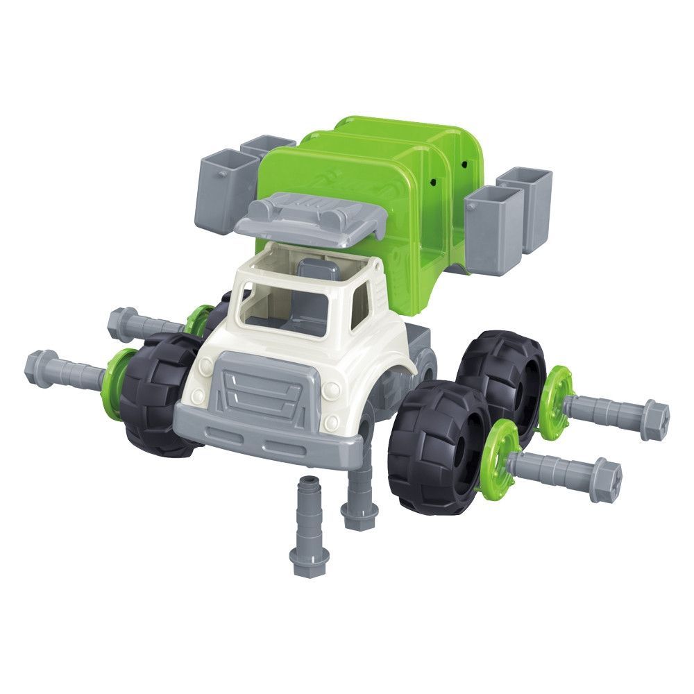 Encontraproduto.com.br - Veículo com Acessórios - City Machine - Caminhão de Coleta - Multikids