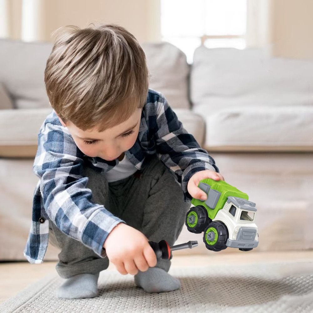 Encontraproduto.com.br - Veículo com Acessórios - City Machine - Caminhão de Coleta - Multikids