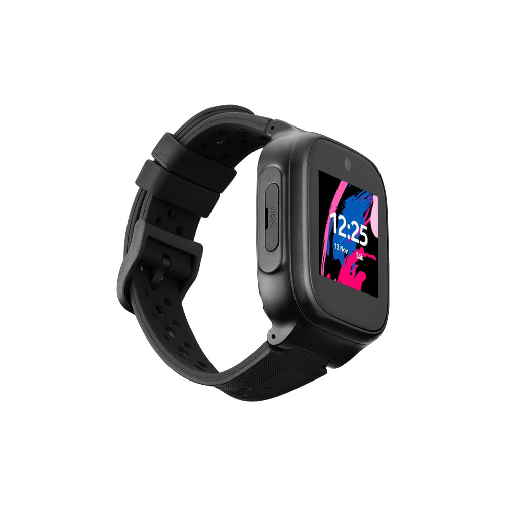 Encontraproduto.com.br - KidWatch Infantil Multi 4G + Wi-Fi com Chamada por voz e vídeo + Controle Parental + Localização GPS - Preto - P9203