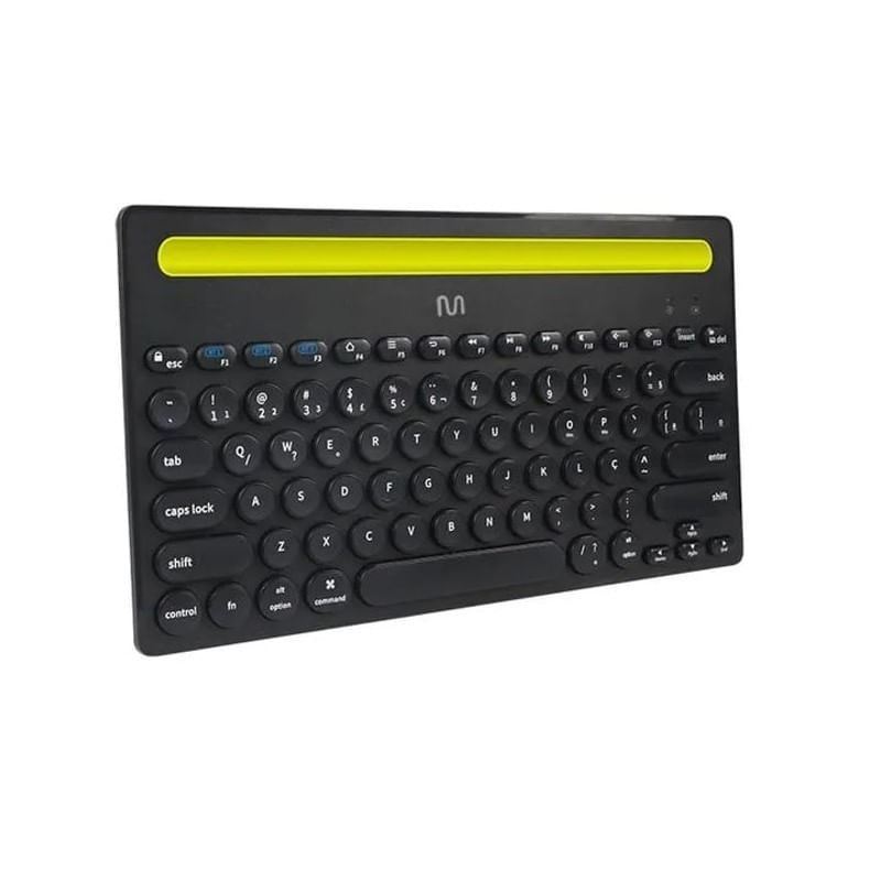 Encontraproduto.com.br - Teclado sem Fio Bluetooth Multi-dispositivo ABNT2 TS400 Preto - Multlaser