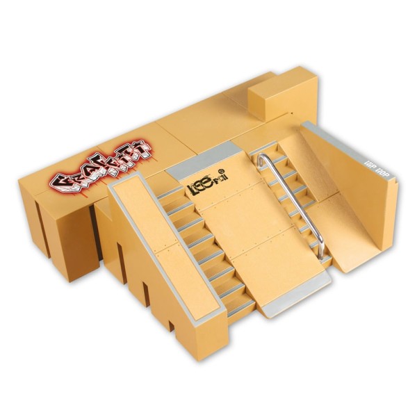 Encontraproduto.com.br - Prodeck Pista Skate Park com 2 Skates de Dedo Multikids - BR1801