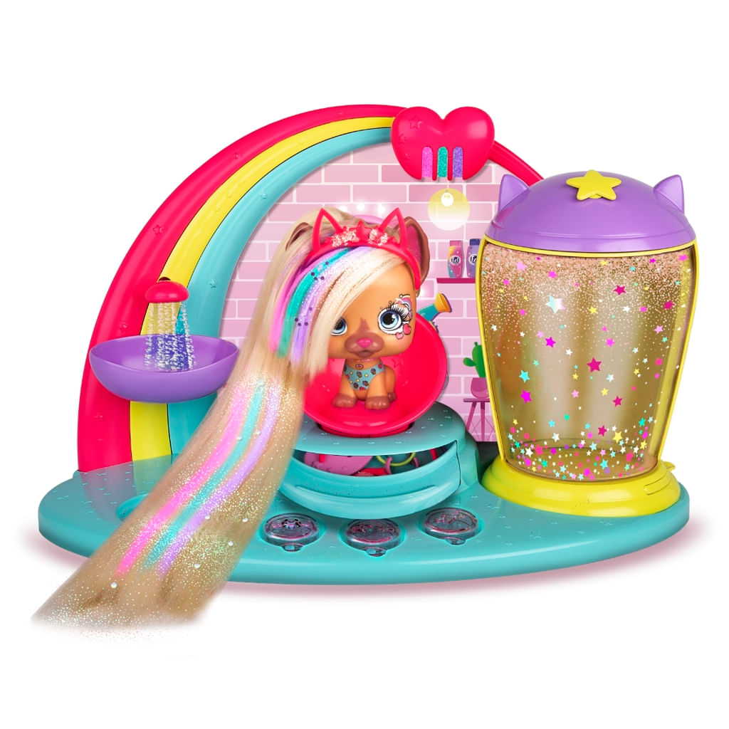Playset  Figura E Acessórios - Fabio E Fabias Salão De Beleza - Multikids