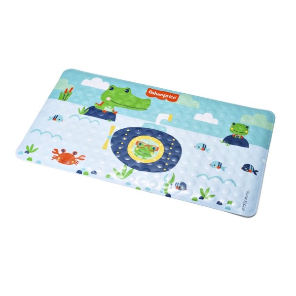 Encontraproduto.com.br - Tapete para Banho Splish N Splash Ficher Price Blue 1 Unidade