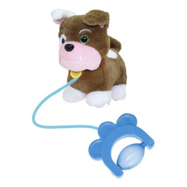 Encontraproduto.com.br - Walking Petz Bulldog Multikids - Br1874 Marrom