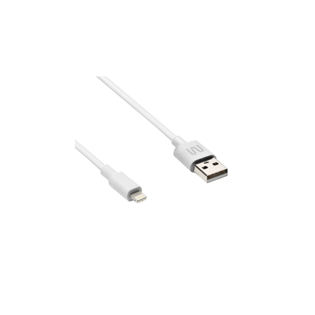 Encontraproduto.com.br - Cabo Lightning 1.2m Branco Multi - WI444
