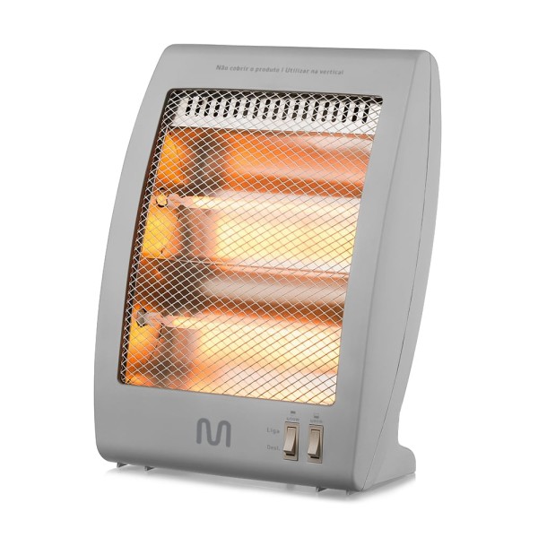 Encontraproduto.com.br - Aquecedor Halógeno 2 Resistências 800W 127V Multi – ED016