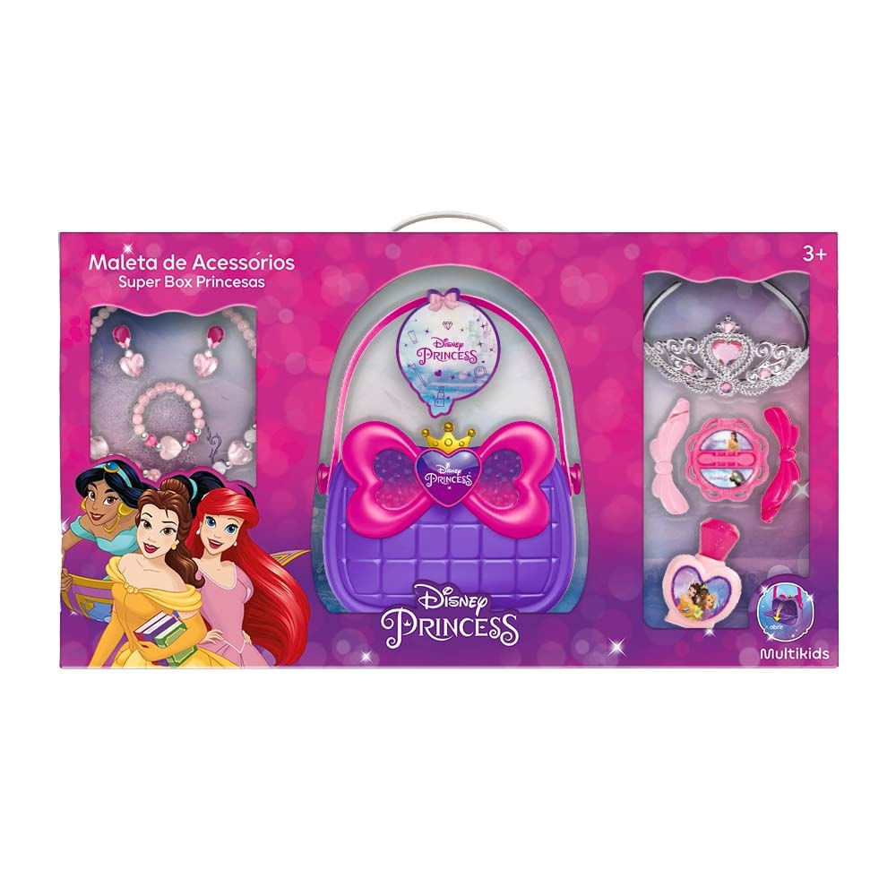Encontraproduto.com.br - Maleta Multikids Princesas Super Box BR1986