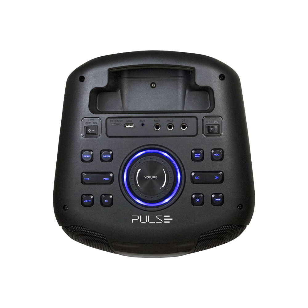 Encontraproduto.com.br - Caixa de Som Pulsebox 2 1100W Bluetooth Bivolt Pulse - SP510