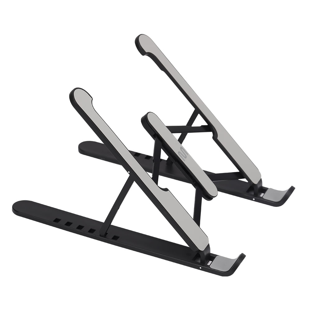 Encontraproduto.com.br - Suporte Notebook Portatil de Aluminio Ac439 Multilaser