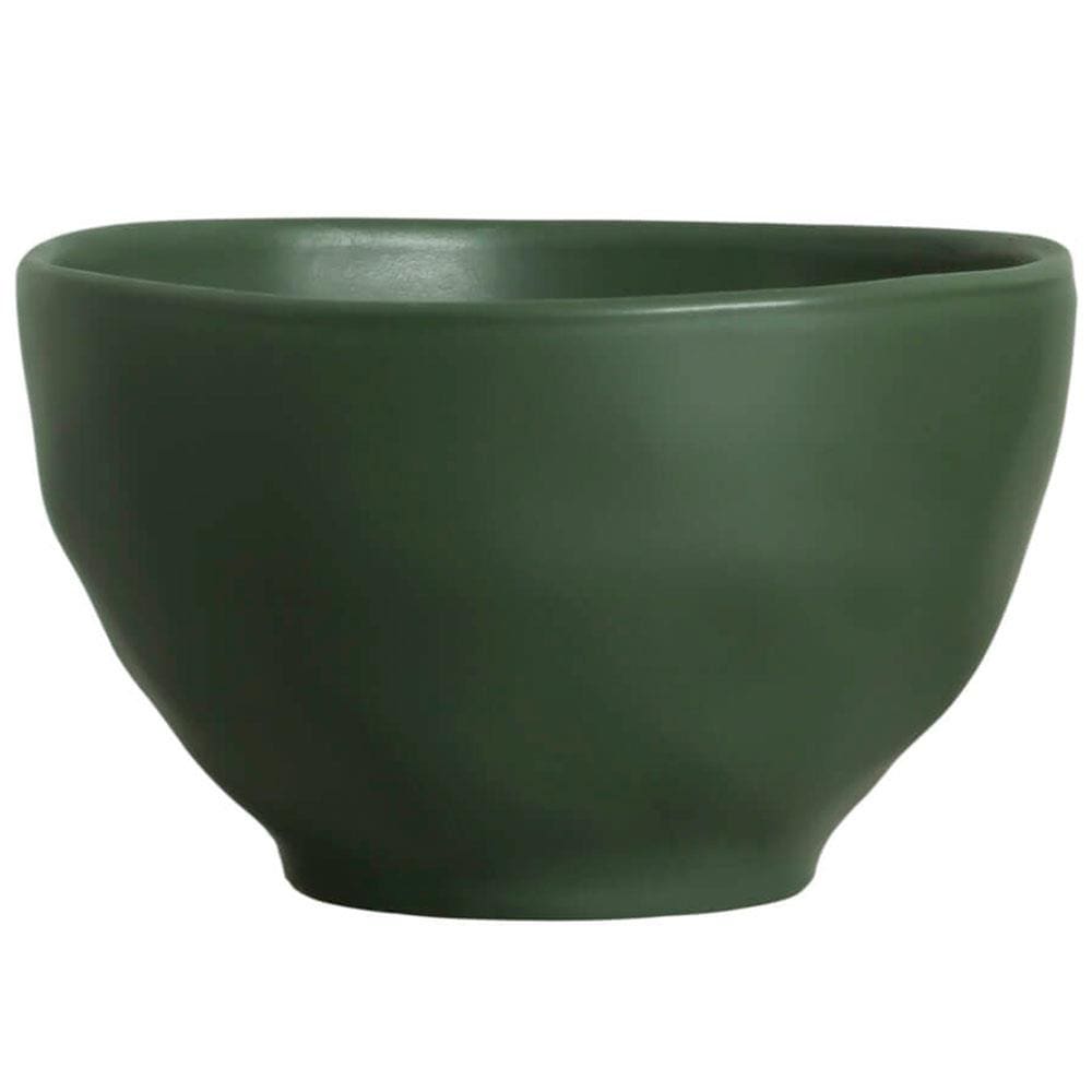 Encontraproduto.com.br - Conjunto de Bowls Porto Brasil Orgânico Leaf em Stoneware Verde 558 ml - 6 Peças