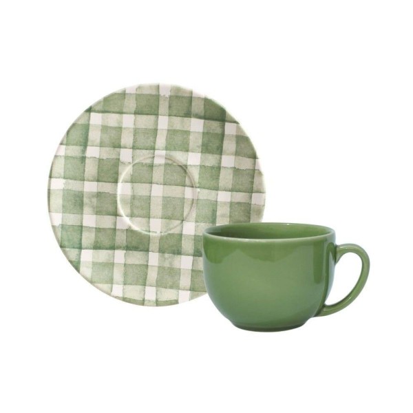 Encontraproduto.com.br - Conjunto De Xícara De Chá Com Pires 06 Peças Coup Grêta Porto Brasil