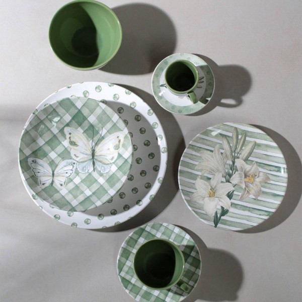 Encontraproduto.com.br - Conjunto De Xícara De Chá Com Pires 06 Peças Coup Grêta Porto Brasil