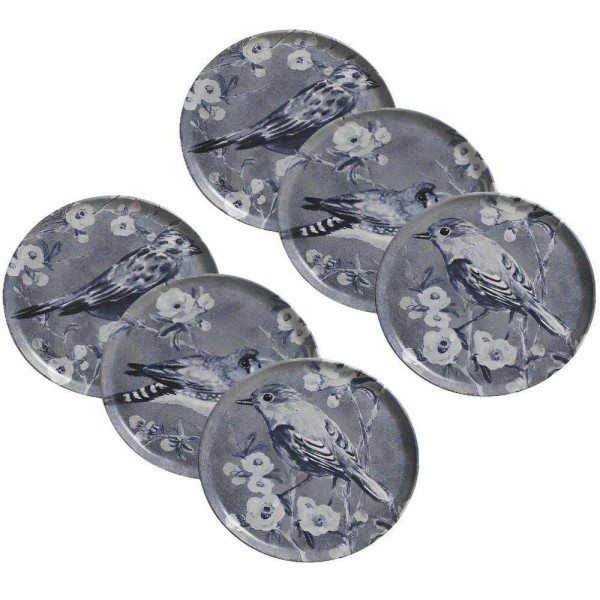 Conjunto De Pratos De Sobremesa 06 Peças Bio Hallerbos Porto Brasil