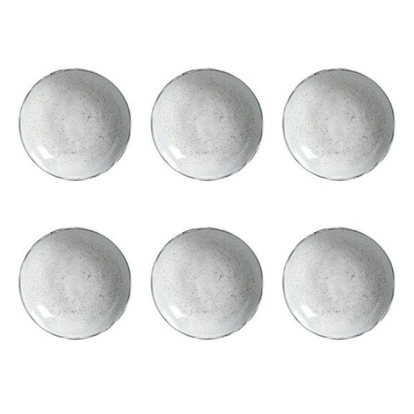 Encontraproduto.com.br - Conjunto de Pratos Fundos Porto Brasil Bio Echo com 6 Peças - Branco
